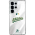 MLB Oakland Athletics Home Jersey Galaxy S25 Ultra Clear Case